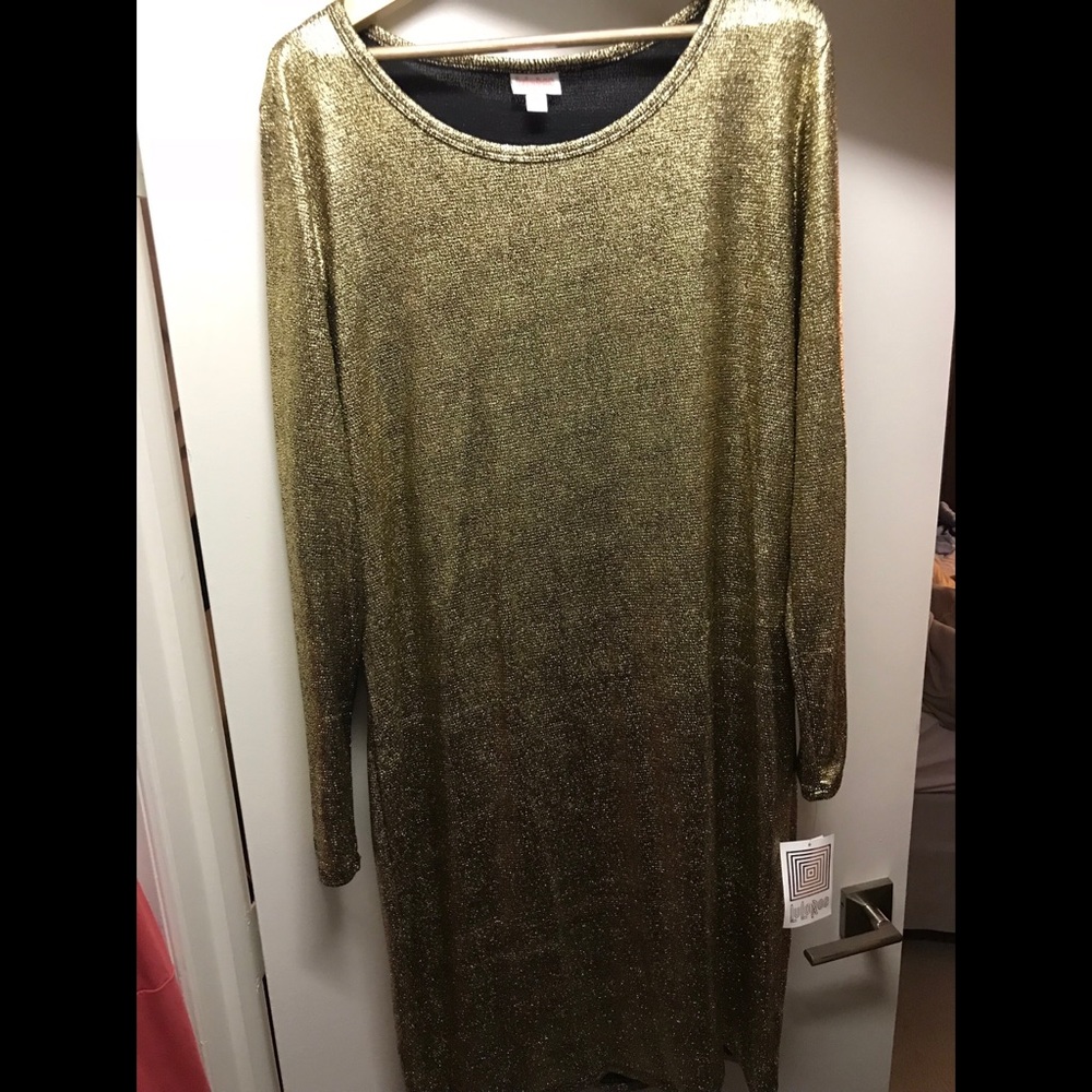 LulaRoe Elegant long sleeve Debbie dress